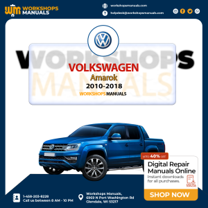 VW Volkswagen Amarok 2010-2018 Workshop Repair Service Manual