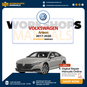 VW Volkswagen Arteon 2017-2020 Workshop Repair Service Manual