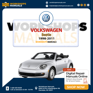 VW Volkswagen Beetle 1998-2011 Workshop Repair Service Manual