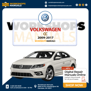 VW Volkswagen CC 2009-2017 Workshop Repair Service Manual